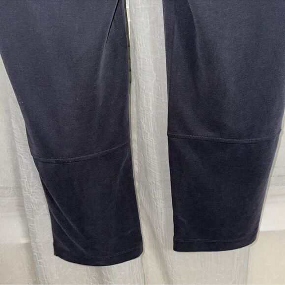 J.Jill M Pure Jill Indigo Blue Sand Washed Relaxed Fit Pull-on Drawstring Pants - Picture 12 of 15